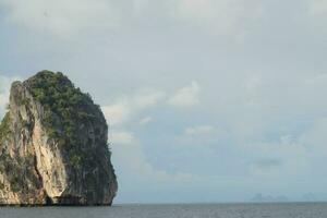 beautiful island in the sea photo