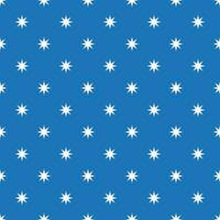 estrellas sin costura modelo. estrellas en un bonito azul fondo, vector retro sin costura modelo para embalaje, tela, papel, antecedentes.