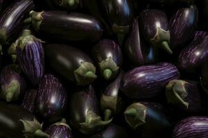 Background eggplant. Generate Ai photo