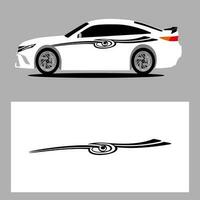 car stripes vector art decal. stripes car decal. sticker car decal