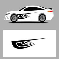 car stripes vector art decal. stripes car decal. sticker car decal