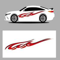 car vector art decal. stripes car decal. sticker car decal