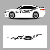 car vector art decal. stripes car decal. sticker car decal