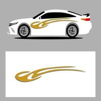 car vector art decal. stripes car decal. sticker car decal