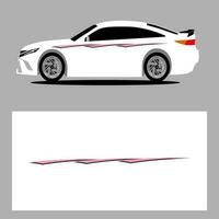 car vector art decal. stripes car decal. sticker car decal