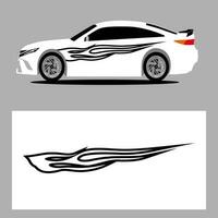 car vector art decal. stripes car decal. sticker car decal