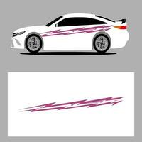 car vector art decal. stripes car decal. sticker car decal