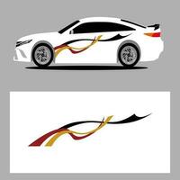 car vector art decal. stripes car decal. sticker car decal