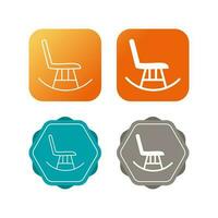 Rocking Chair Vector Icon