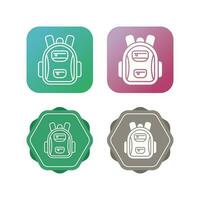 School Bag Vector Icon