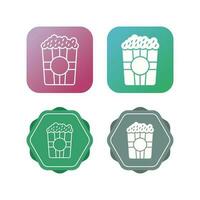 Popcorn Vector Icon