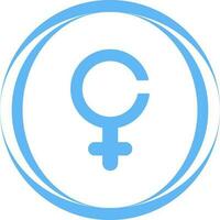 Female Sign Vector Icon