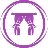 Curtains Vector Icon
