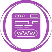 Browser Vector Icon