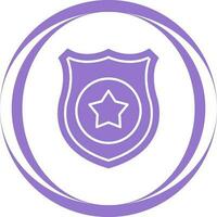 Police Shield Vector Icon