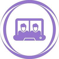 Online Class Vector Icon