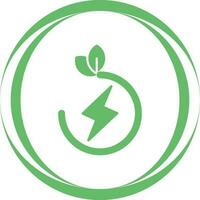 Eco Energy Vector Icon