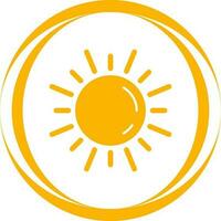 Sun Vector Icon