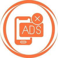 AD Block Vector Icon