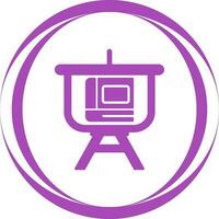 Education Presentation Vector Icon