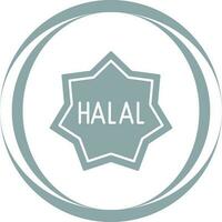 Halal Vector Icon