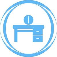 Information Desk Vector Icon