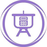 Calculation Presentation Vector Icon
