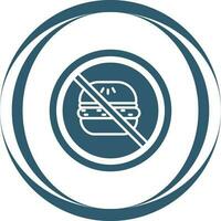 No Eating Vector Icon