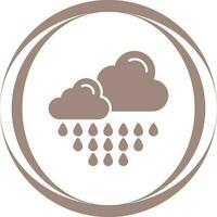 icono de vector de lluvia