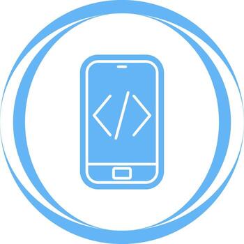 icono de vector de codificación