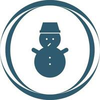 Snowman Vector Icon