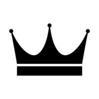 crown icon, king icon vector logo template