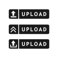 upload button illustration, download button vector