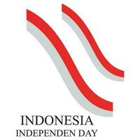 independencia día de Indonesia vector diseño modelo