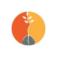 mangrove logo and symbol vector