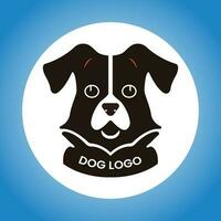 vector cute dog logo design