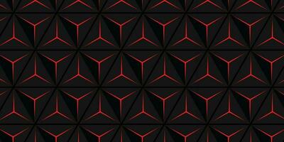 Background with triangular geometric shapes pyramids in dark shades with 3d render background vector