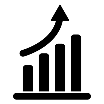 crescendo gráfico ícone, Barra gráfico ícone, infográfico, crescimentos gráfico coleção para o negócio melhoria análise, diagrama símbolo, financeiro lucro gráfico Barra png