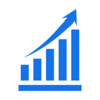 crescendo gráfico ícone, Barra gráfico ícone, infográfico, crescimentos gráfico coleção para o negócio melhoria análise, diagrama símbolo, financeiro lucro gráfico Barra png