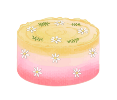 Cake sweet dessert bakery watercolor png