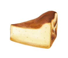 bolo de queijo sobremesa padaria aguarela png