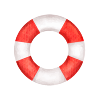 Watercolor rubber ring png