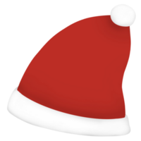 Père Noël claus chapeau, costume pour Noël fête, hiver Festival png