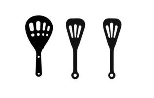 Barbecue Spatula Flat illustration, BbQ Spatula vector, Spatula Vector silhouette