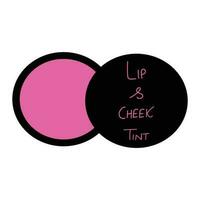 Lip And Cheek Tint Free Vector