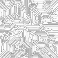 Abstract Vector High Tech Circuit Board Technology Background