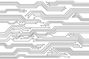 Abstract Vector High Tech Circuit Board Technology Background