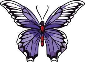 Schönheit Schmetterling Vektor Formatierung Pastell- Farben ai generativ png
