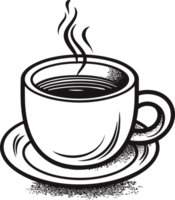 Kaffee Tasse im transparent Hintergrund png