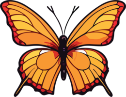 belleza mariposa vector formatina pastel colores ai generativo png